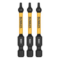 DEWALT FLEXTORQ 2.25" Square #1 3/Pack