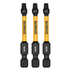 DEWALT FLEXTORQ 2.25" Square #2 3/Pack