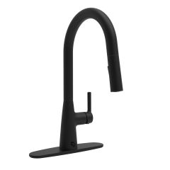 Kitchen Sink Faucet With Swivel Pull-Down Spout