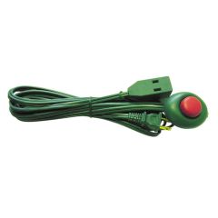 Indoor Footswitch, 9' Cord, 3 Polarized Outlets, 16/2, Spt-2