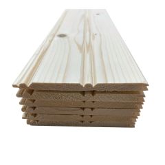 Knotty Pine Edge & Center Bead Paneling 5/16" x 3-9/16" x 8'
