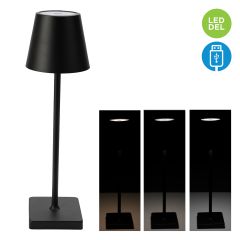 Lampe de Table en Métal - Noir