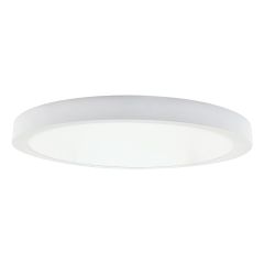 12" LED 5CCT White Flush Mount