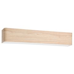 Dublin Led Vanity Light With Wood Effect Finish