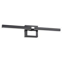 Pierro LED Vanity Light, Black and Chrome Finish