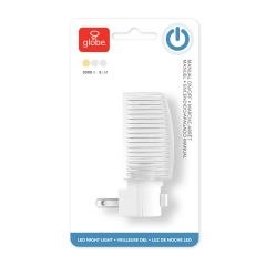 LED Plug-In Night Light with Manual On/Off Switch