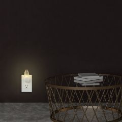 LED Plug-In Night Light with Manual Push On/Off, 3000K