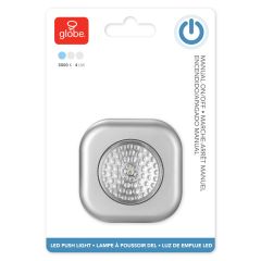 3'' Led Manual Push On/Off 5000K Light - 3X Aaa Included