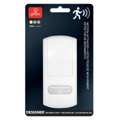 LED Plug-In Motion Activated Automatic Night Light, 3000K