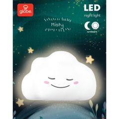 LED Plug-In Automatic Cloud Night Light, 3000K