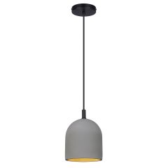 JACK Grey Cement/Black Pendant