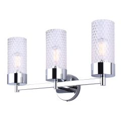Eden Chrome 3 Light Vanity