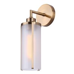 Daphne Gold Single Light Wall Fixture