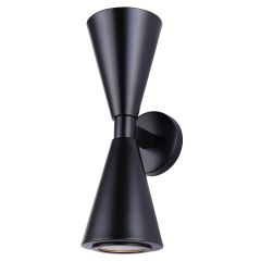 Arona Matte Black Outdoor Light