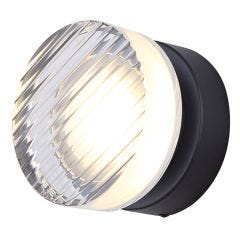 Benni Outdoor Light With Black Textured Shade