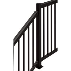 PROformance Stair Rail 42" x 72"- Black Pebble