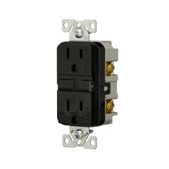 Tamper Resistant GFCI 15Amp- Black
