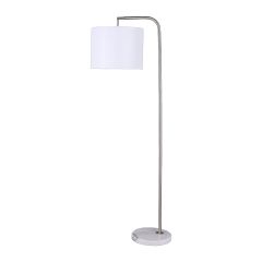 Prescott Floor Lamp- Brushed Nickel