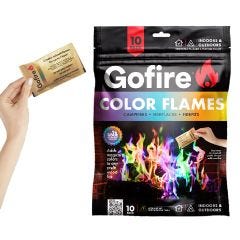 Go Fire Color Flames
