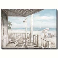 Matin à la plage 26x40