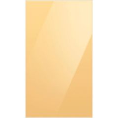 Panneau réfrigérateur BESPOKE 4 portes verre jaune lever