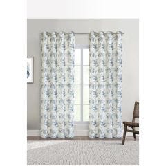 Florence Grommet Panel 52x84 Floral