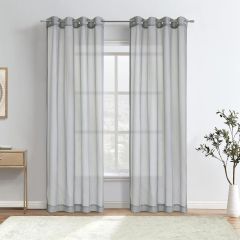 Luna Grommet Panel - Dolly Solid Panel 52x84 Grey