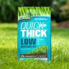 Scotts Turf Builder Quick + Thick Low Maintenance Grass Seed