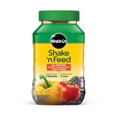 Engrais tout usage Miracle-Gro Shake N Feed 12-4-8 453G