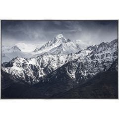 Snow Mountain With Blue Sky  24x36