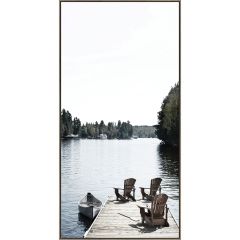 At The Lake 24x48