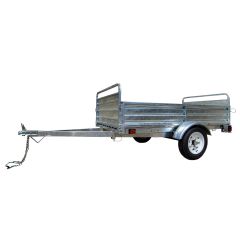 4.5' x 7.5' Single Axle Utility Galvanized Trailer Kit