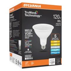 TruWave 120W PAR38 Selectable Color Dimmable LED Bulb