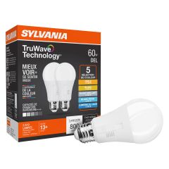 TruWave 60W A19 Selectable Color Dimmable LED Bulb