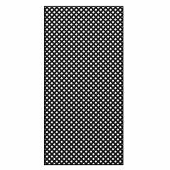 Black Plastic Privacy Lattice 4' x 8'