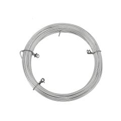 11 Gauge Bottom Wire – Grey (100' Coil)