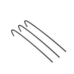 6 1/2" 11 Gauge Fence Ties – Clear (100 Pieces)
