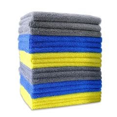 Serviettes en microfibre éponge