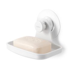 White Flex Adhesive Soap Dish