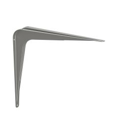 10" x 12" New Powder Coated Utility L-Bracket- Gray
