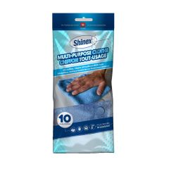 Chiffon bleu en microfibre - 10/pqt