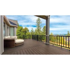 Timbertech Dark Cocoa Composite 16' Square Deck Board