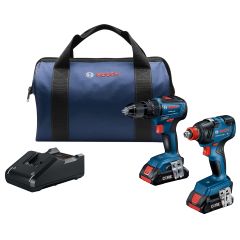 Bosch 18V Brushless 2T Combo 18V Hammer Drill & Impact 2 18V