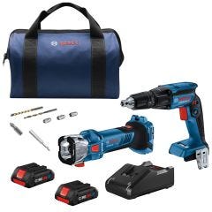 Bosch 18V Screwgun/Cutout Tool Combo Kit