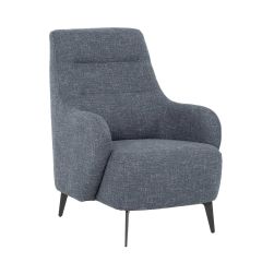 Chaise d’appoint Telma bleue