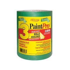 Ruban de masquage Paintpro vert 48mm x 50m 30 jours - 3/pqt