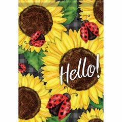 Drapeau d’été tournesol