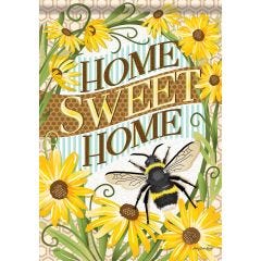 Summer Flag Home Bee
