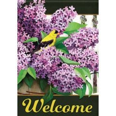 Summer Flag Lilac Bucket