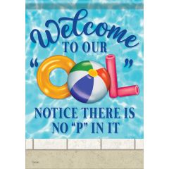 Summer Large Flag "P"ool